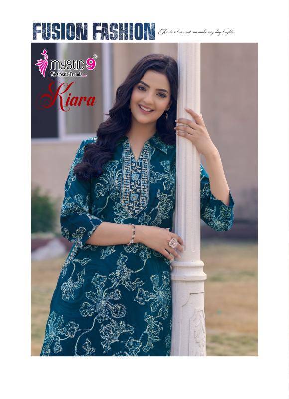 Mystic9 kiara vol 2 cord set Kurti manufacturer in India